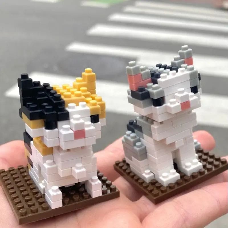 Cute Cat Building Blocks – KawaiiMoriStore