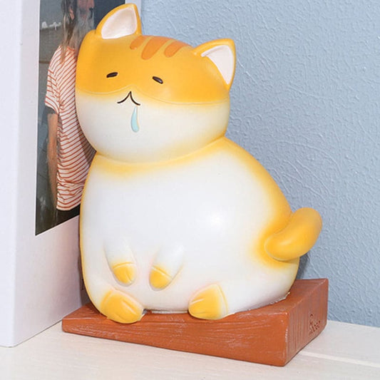 Cute Cat Door Stopper Wedge