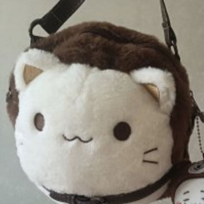 Cute Cat Furry Mini Bag