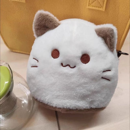 Cute Cat Furry Mini Bag