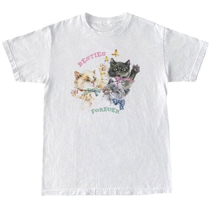 Cute Cats T - Shirt - S / White - T - Shirts