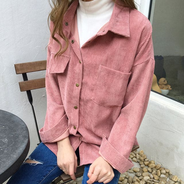 Cute Cord Shirt - Jackets