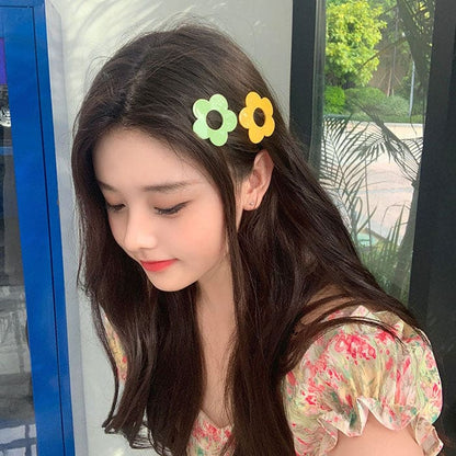 Cute Flower Hair Clips - Other