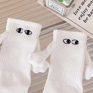 Cute Holding Hands Magnetic Socks