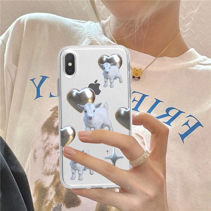Cute Lamb Phone Case - IPhone Case