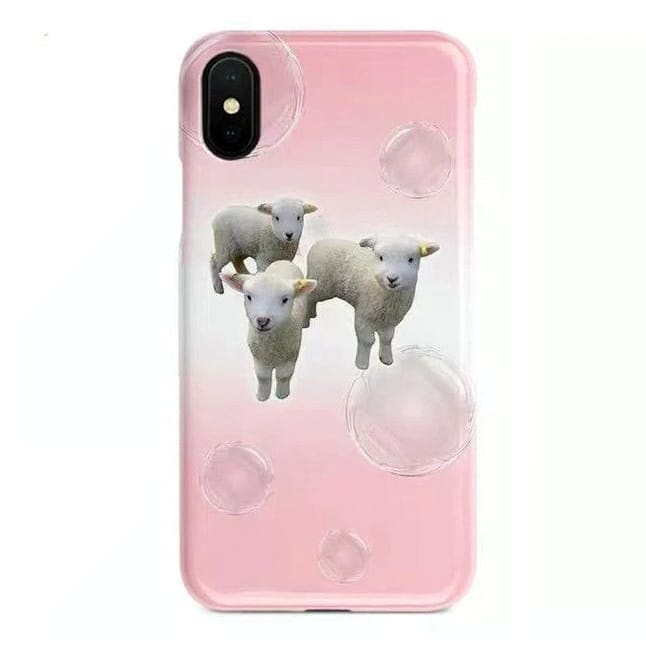 Cute Lamb Phone Case - IPhone Case