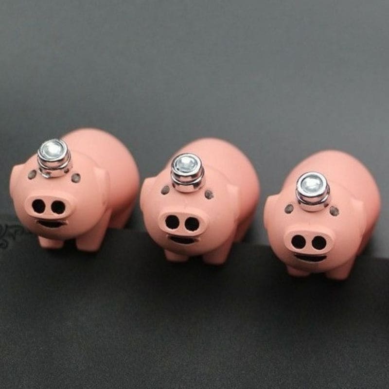Cute Little Pig Lighter - 3 pigs / without box