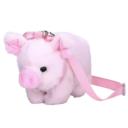 Cute Mini Pig Shoulder Bag - Standart / Pink - Handbags