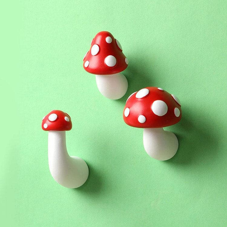 Cute Mushroom-Shaped Magnets