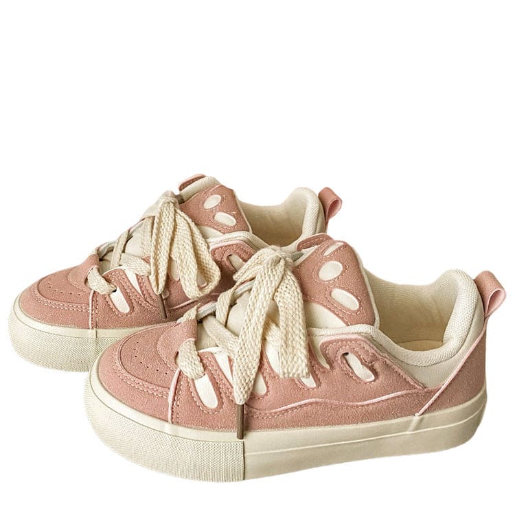 Cute Pink Sneakers - EU35 (US5.0) / Pink - Sneakers