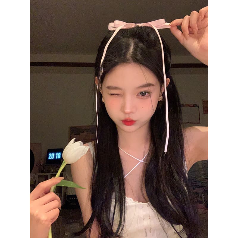 Cute Ribbon Bow Clip - hair clips