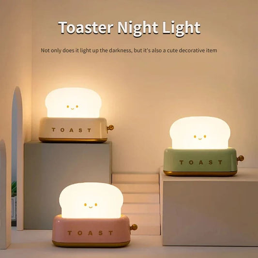 Cute Toast Lamp - Lovesickdoe