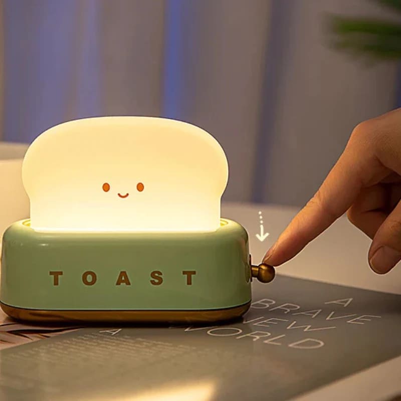 Cute Toast Lamp - Lovesickdoe