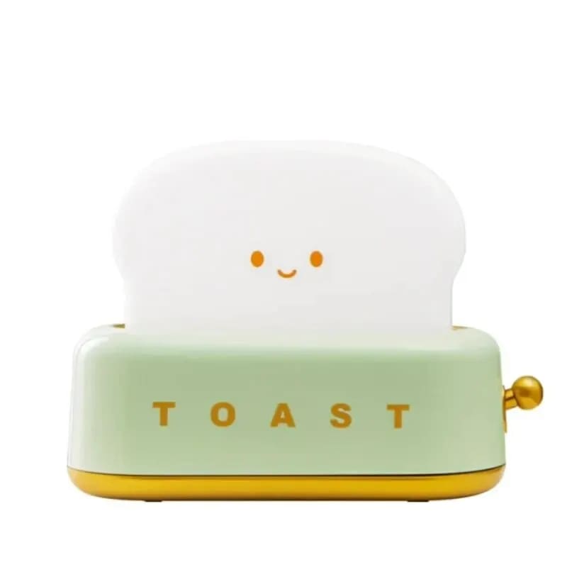 Cute Toast Lamp - Lovesickdoe - Green