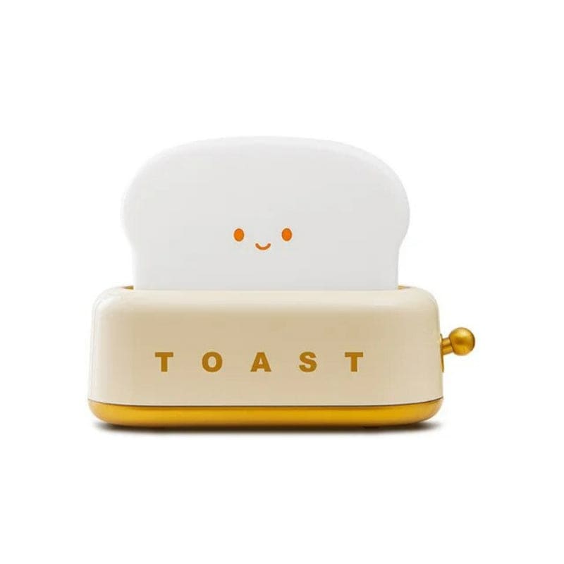 Cute Toast Lamp - Lovesickdoe - Yellow