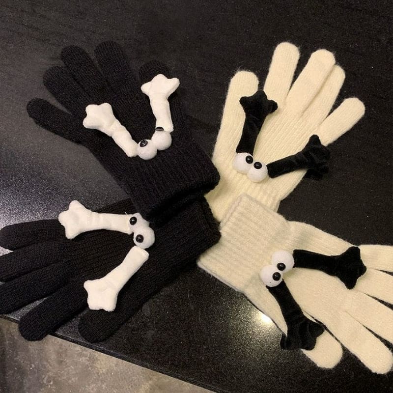 Cute Warm Knitted Gloves