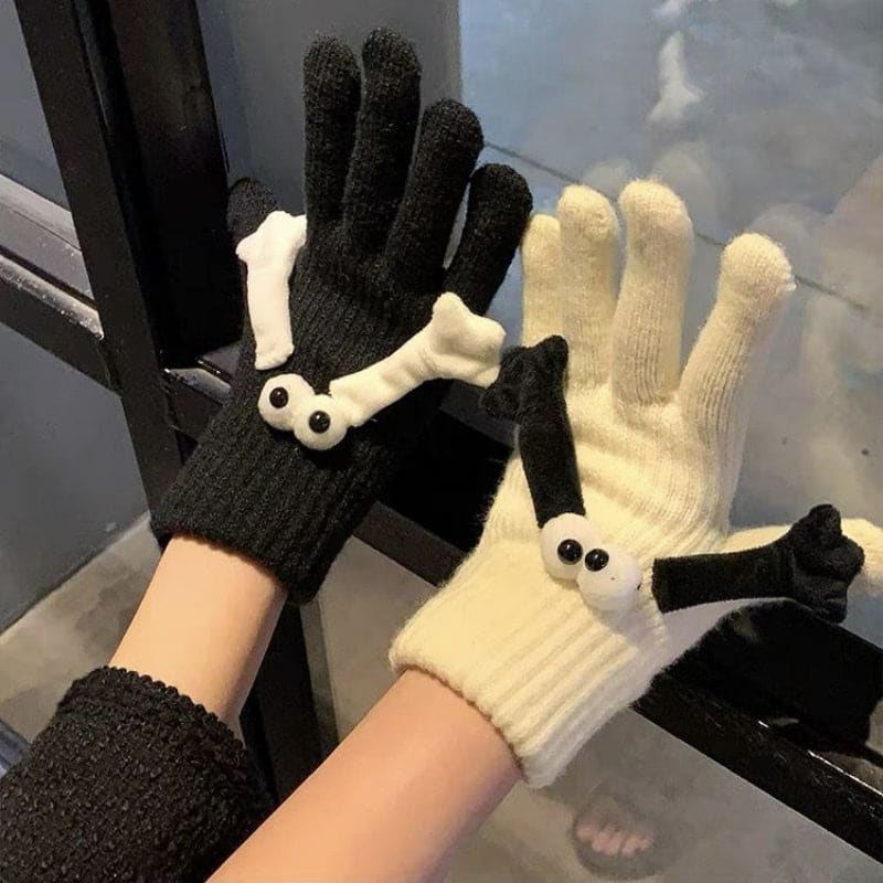 Cute Warm Knitted Gloves