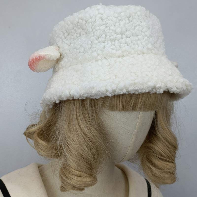 Cute Woolen Lolita Fisherman Hat