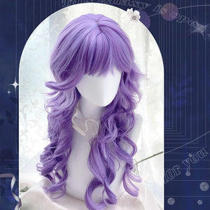 Danna Curly Purple Wig ON1508 - Purple