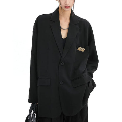 Dark Academia Aesthetic Coat - M / Black - Jackets