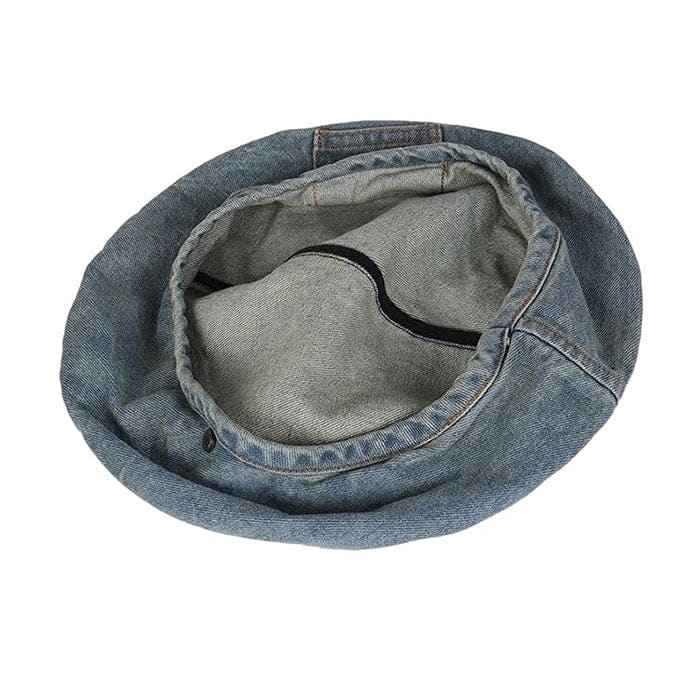 Denim Beret Hat - Hats