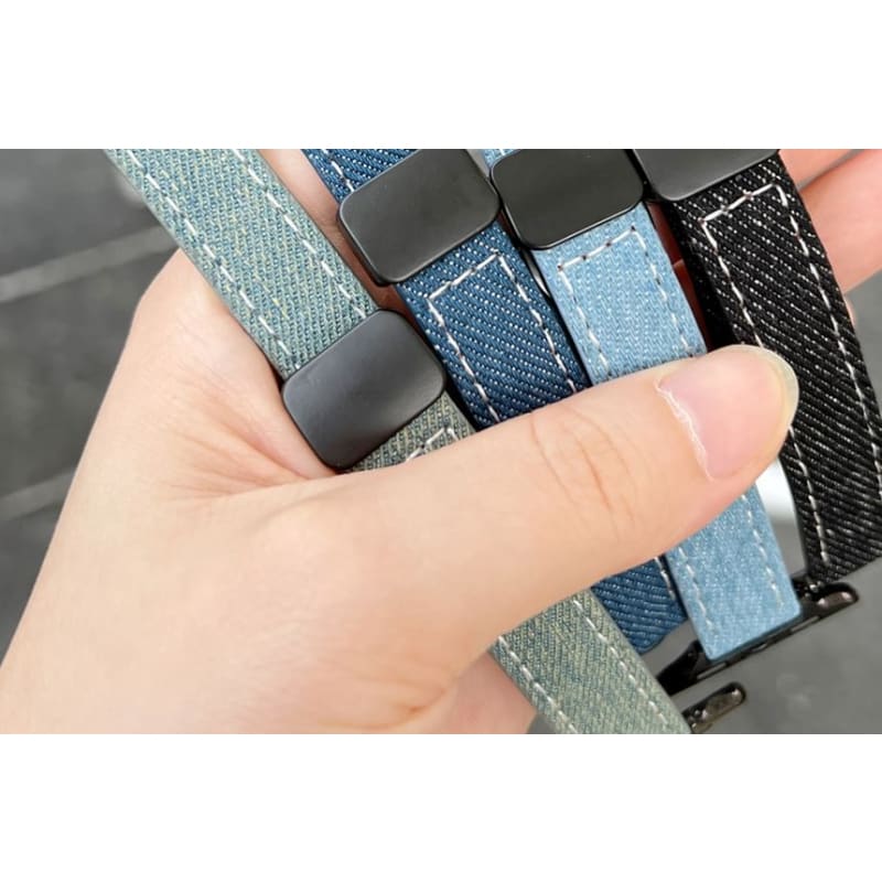 Denim Magnetic Apple Watch Band