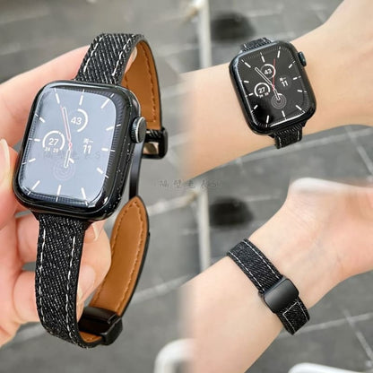 Denim Magnetic Apple Watch Band