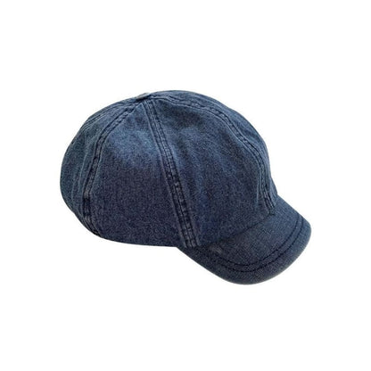 Denim Newsboy Cap