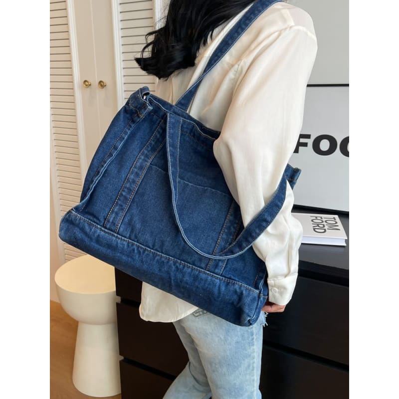 Denim Tote Bag