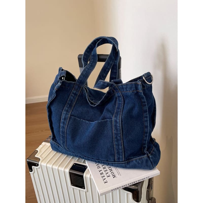 Denim Tote Bag