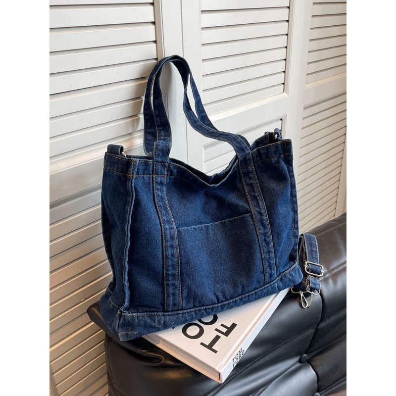 Denim Tote Bag