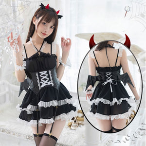 Devil Dream Black Cosplay Dress ON779