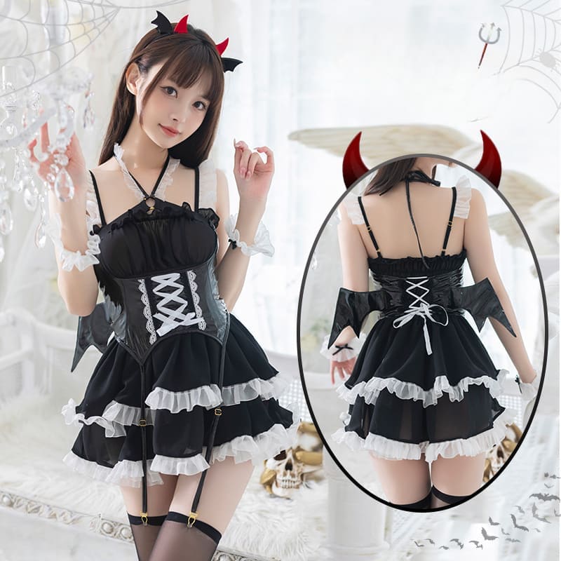 Devil Dream Black Cosplay Dress ON779