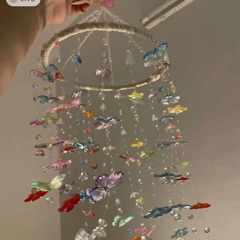 Butterfly Wind Sim DIY Butterfly Wind Chimes – KawaiiMoriStore
