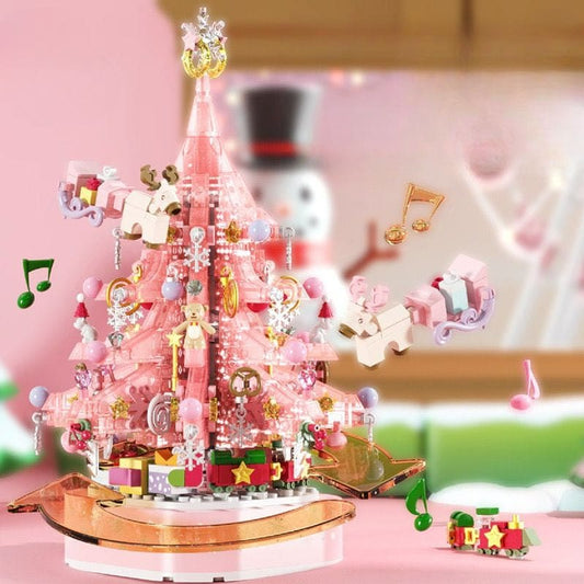 DIY Crystal Christmas Tree Music Assembly