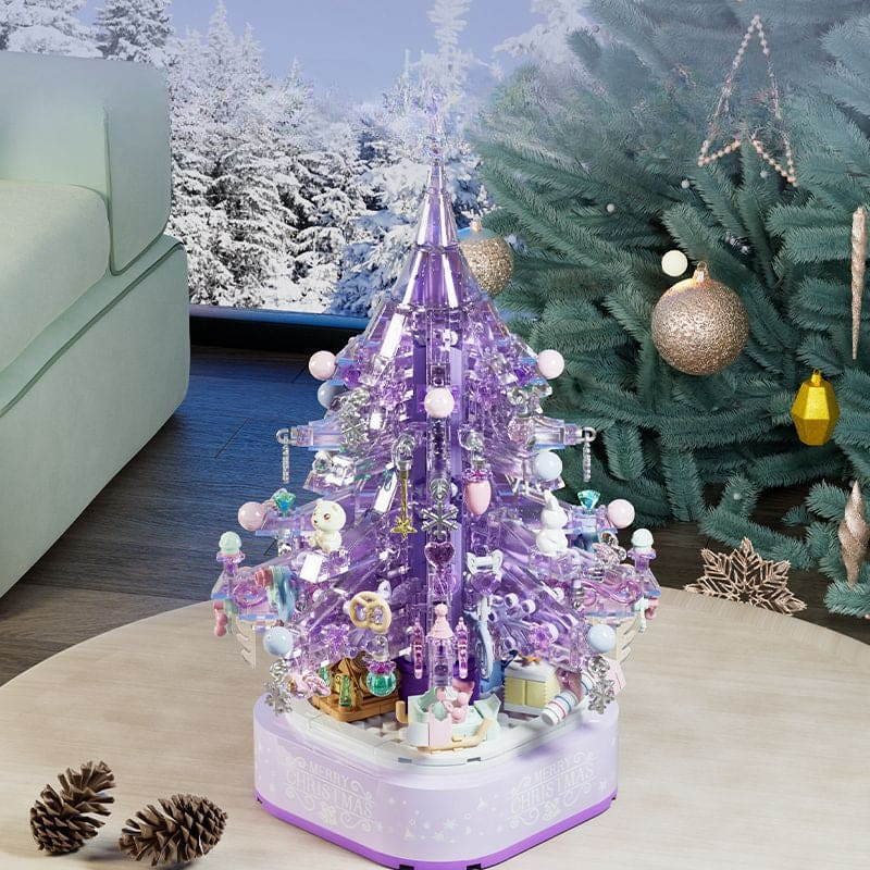 DIY Crystal Christmas Tree Music Assembly