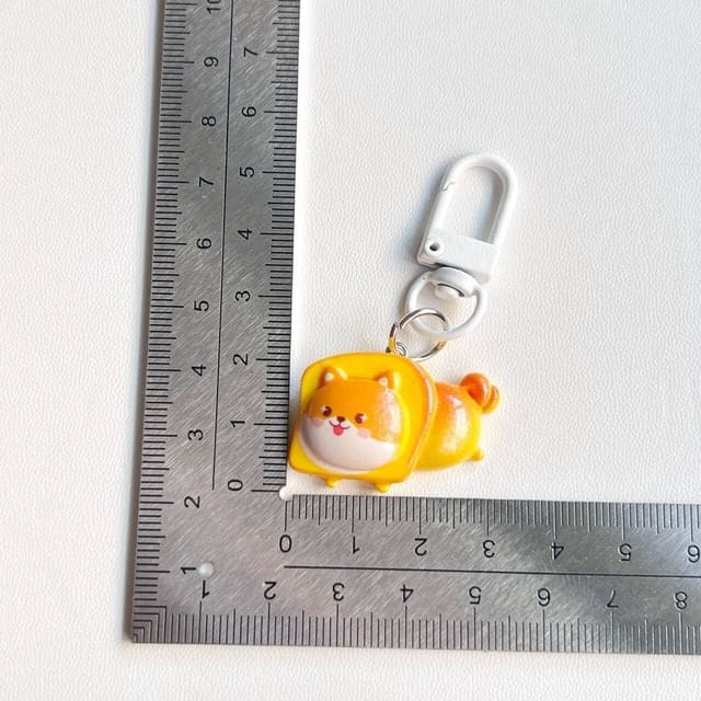 Dog Bakery Bag Charm Keyring (Various Designs) - Toast