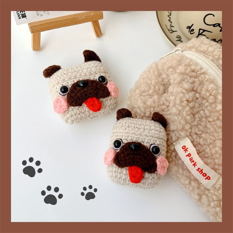 Dog Knit AirPods / Pro Earphone Case Skin