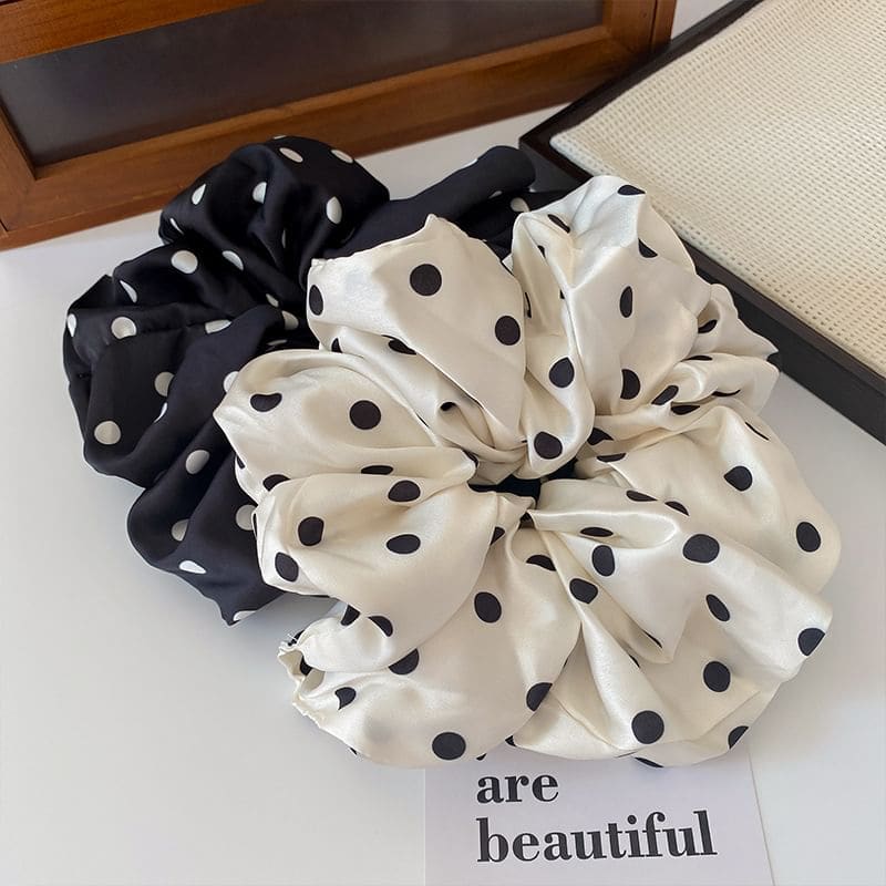 Dotted Scrunchie - Hair Fashion Accessories