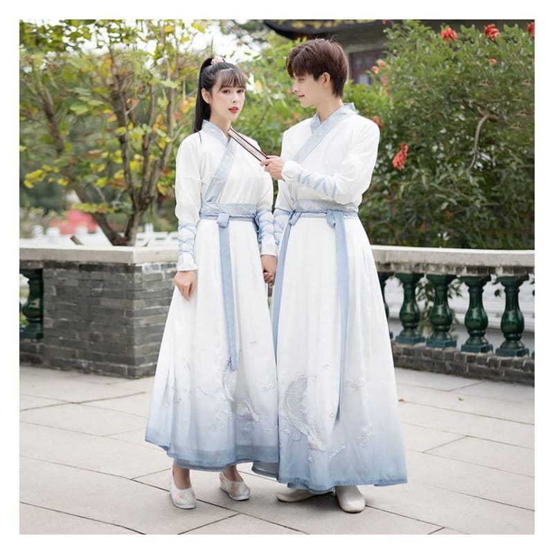 Dragon Embroidered Hanfu Jacket / Long