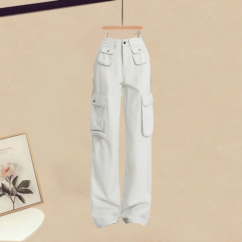 Drawstring Shirt Cargo Pants