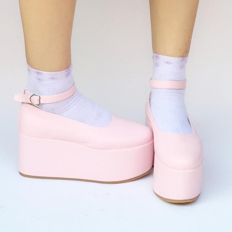 Baby Custom Pinky Doll Shoes Platform Made SP168134