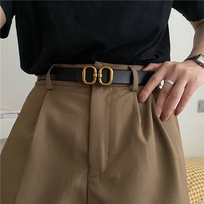 Elegant Aesthetic Thin Belt - Belts