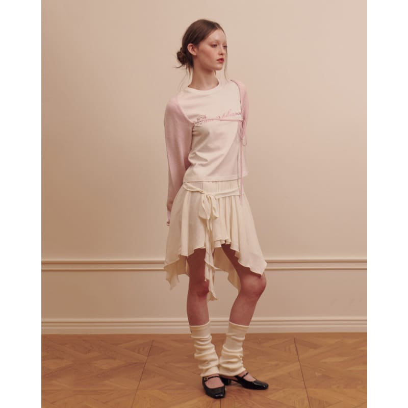 Elegant Asymmetrical Skirt - Skirt