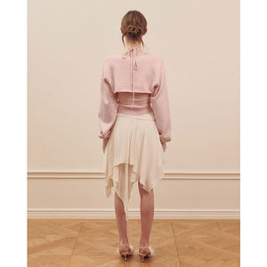 Elegant Asymmetrical Skirt - Skirt