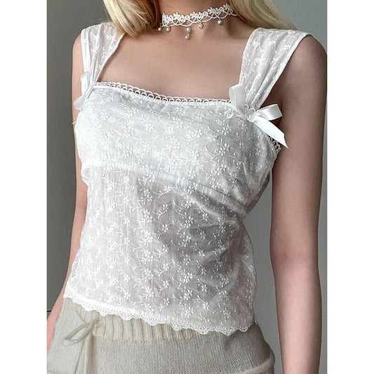 Elegant Fairy Flowers Cami Top SpreePicky