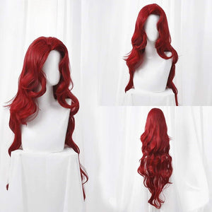 Elegant Princess Bloddy Red Curly Wig ON1185 - Red