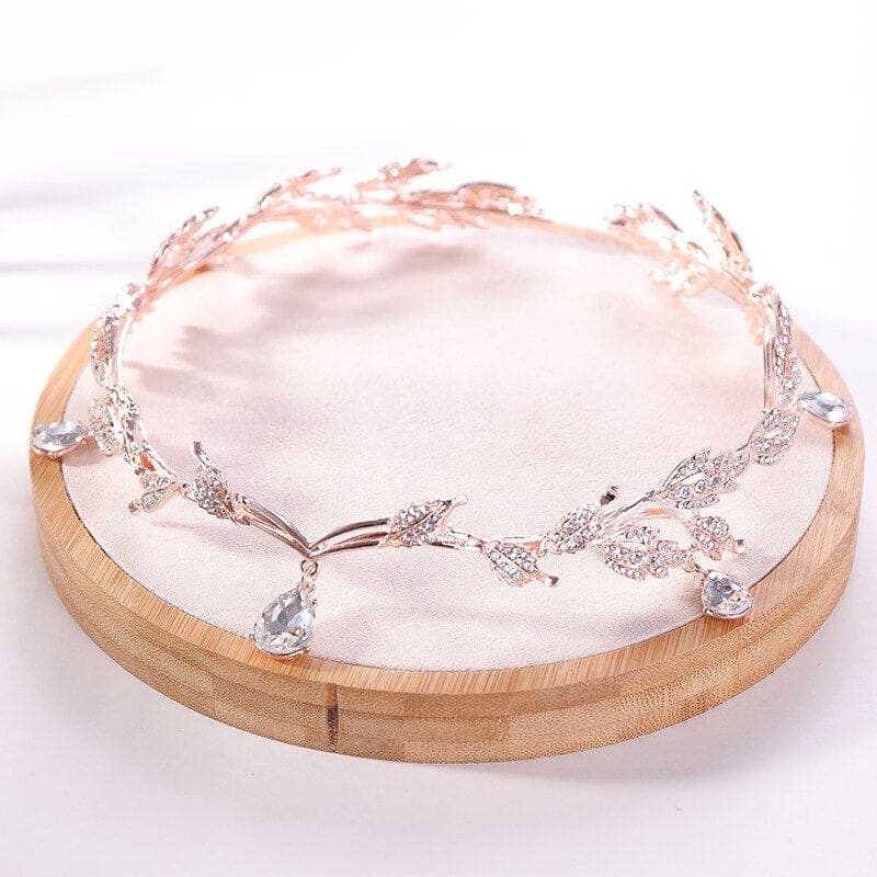 Elegant Princess Crystal Crown Bridal Hair Jewelry MM2228