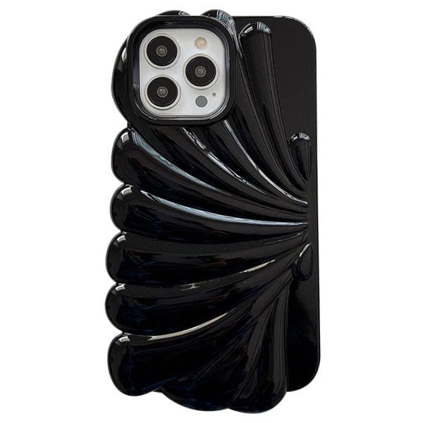 Elegant Seashell iPhone Case - iPhone 11 / Black - IPhone