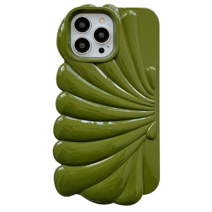 Elegant Seashell iPhone Case - iPhone 11 / Green - IPhone